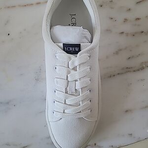 J. Crew Men's Classic White Sneakers